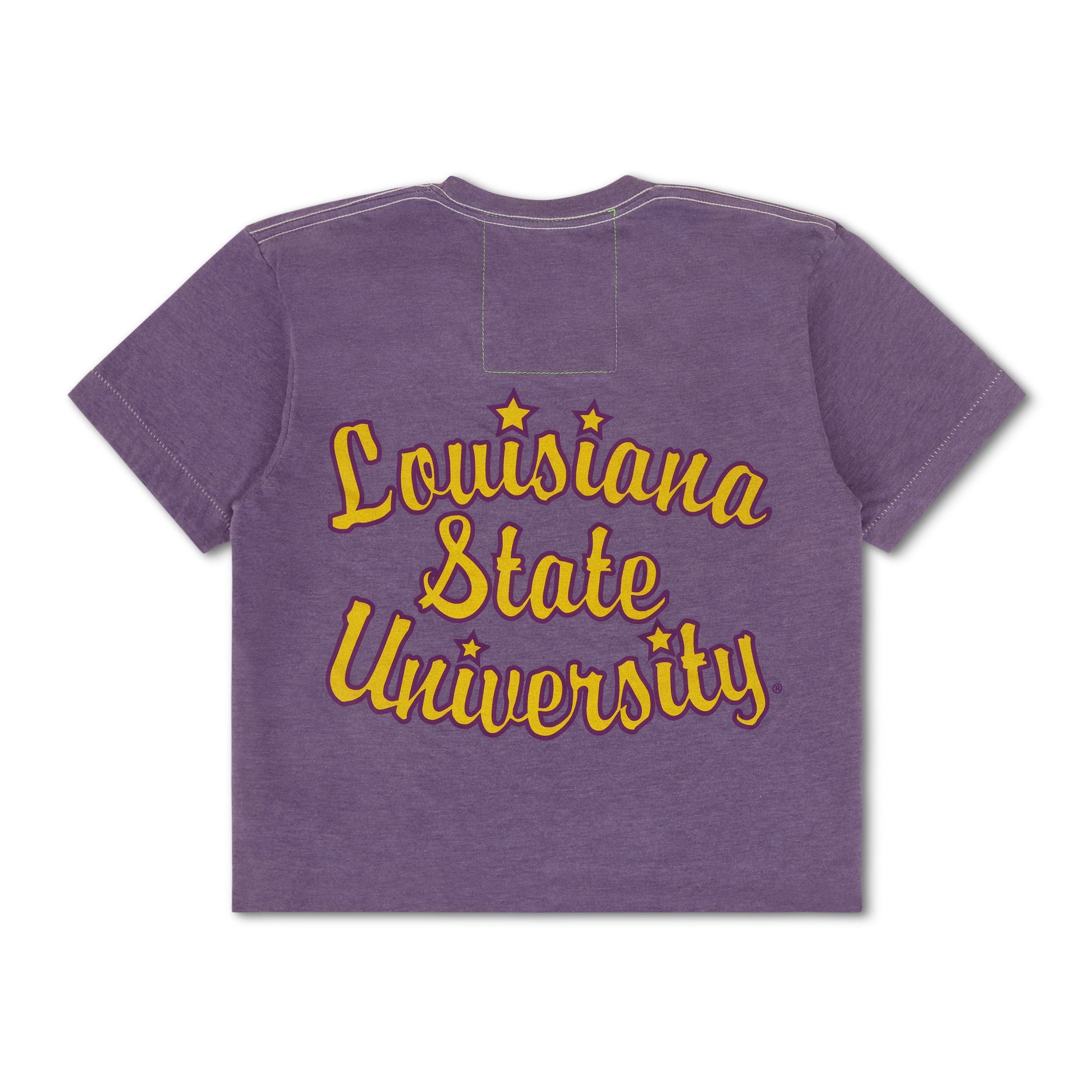 LSU TIGER BOYFRIEND TEE - GRAPE - Image 4