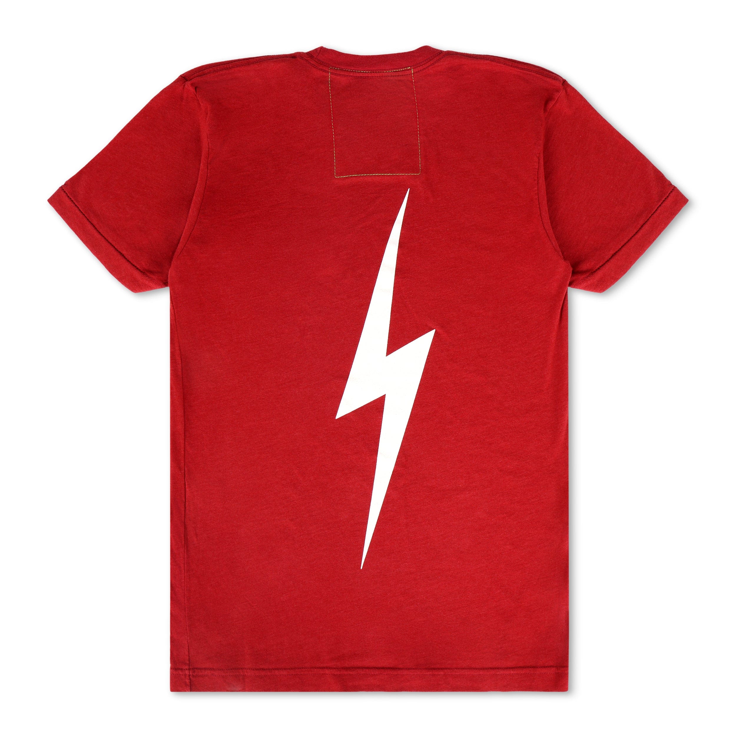 UNIVERSITY OF ALABAMA BOLT CREW TEE SHIRT - CRIMSON - Image 6