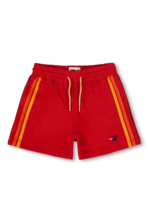 AVIATOR NATION KIDS FLEX BOARD SHORTS - RED