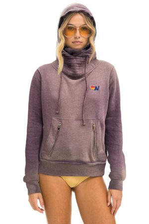 NINJA PULLOVER HOODIE - FADED MOCHA