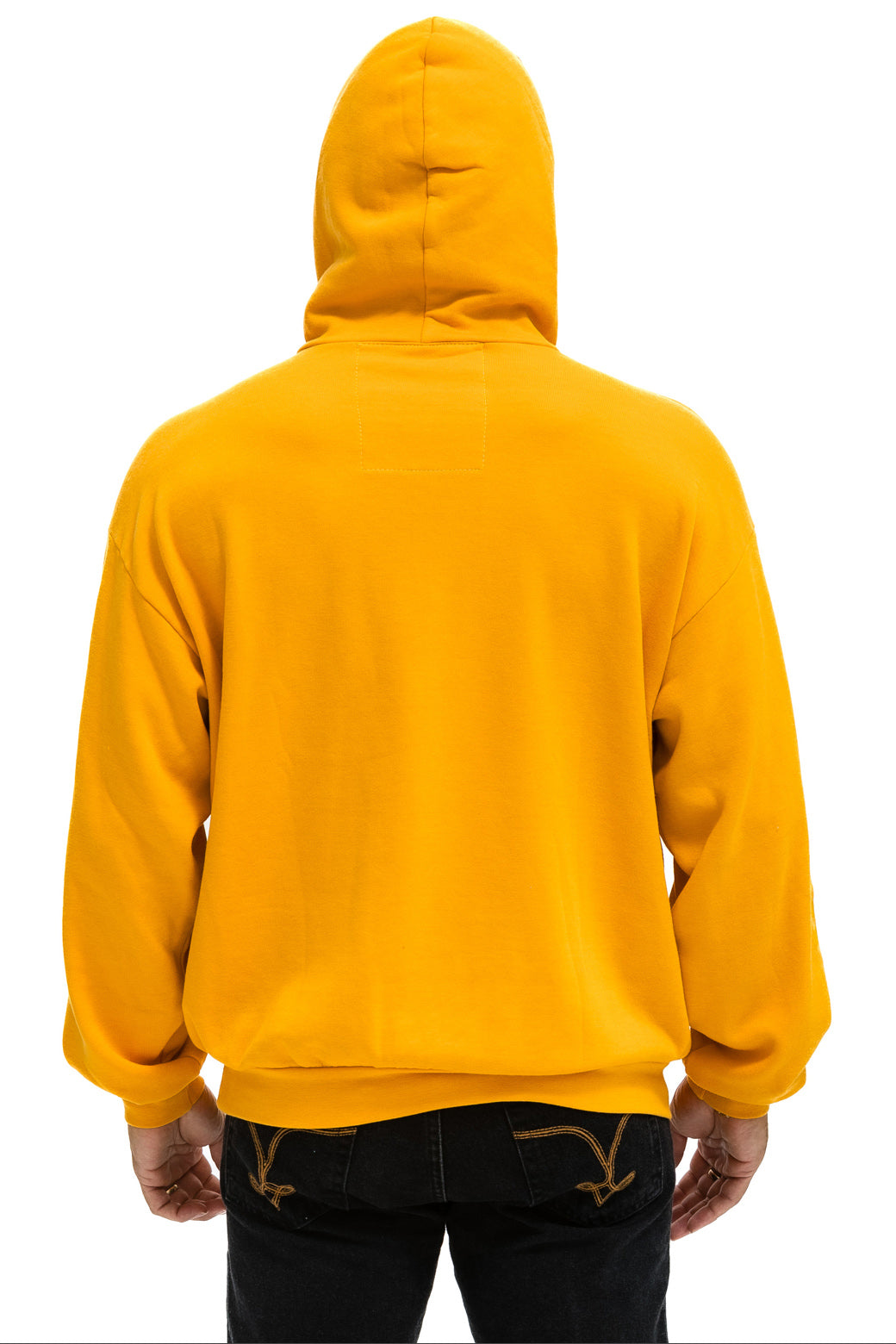 AVIATOR NATION ASPEN RELAXED PULLOVER HOODIE - GOLD - Image 4