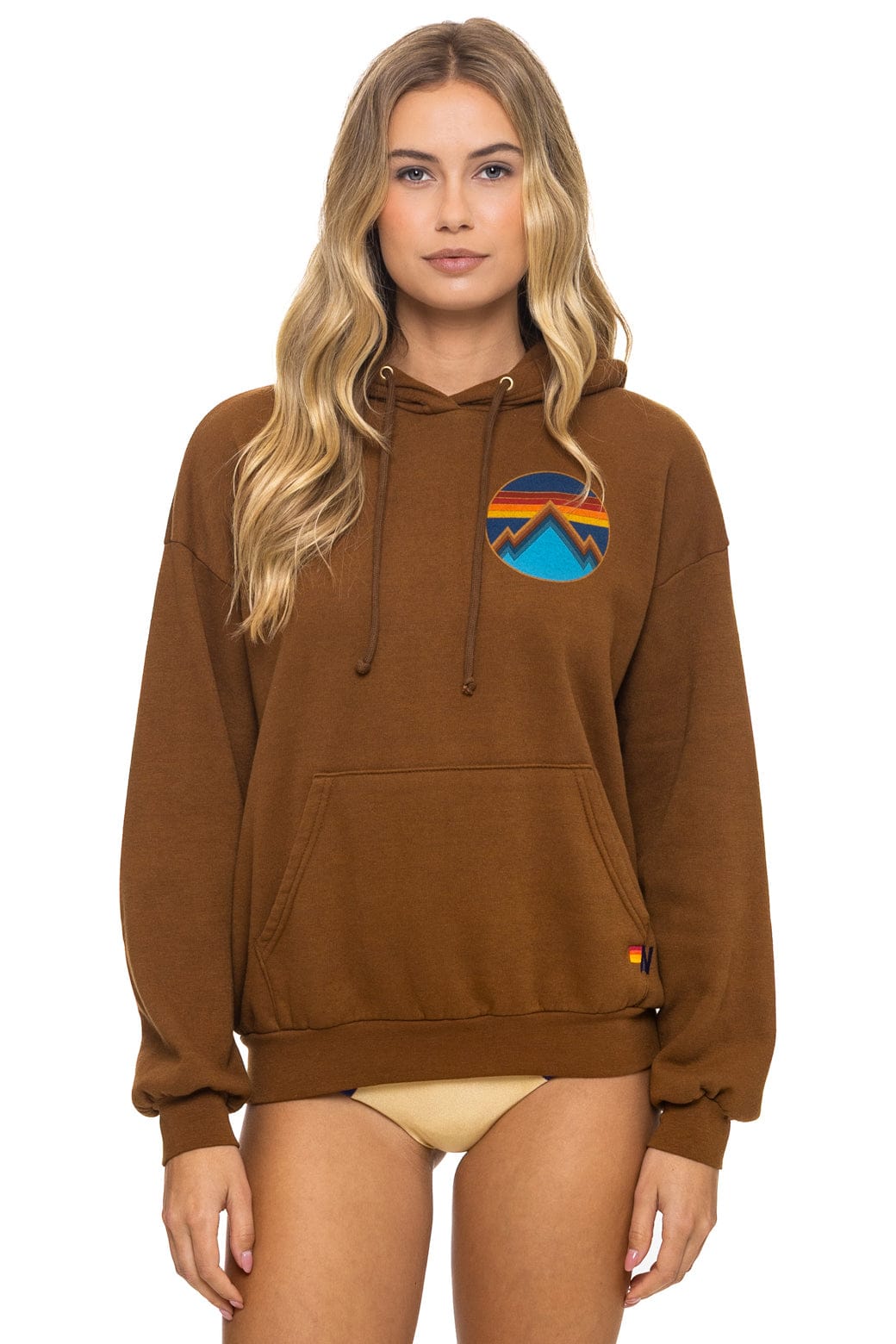 ALL SEASONS RELAXED PULLOVER HOODIE - CINNAMON - Image 3