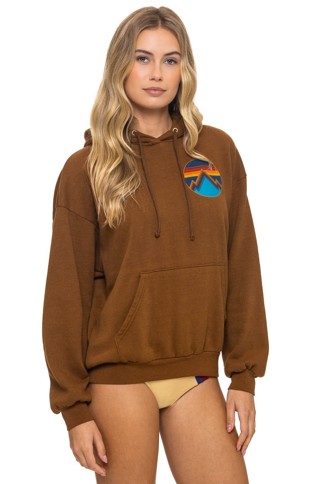 ALL SEASONS RELAXED PULLOVER HOODIE - CINNAMON - Image 4