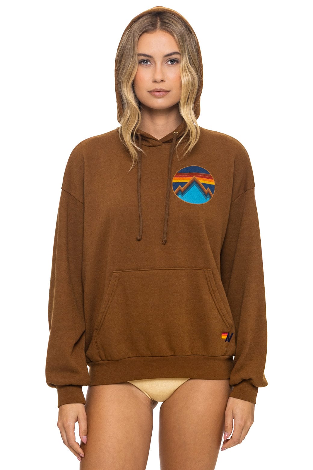 ALL SEASONS RELAXED PULLOVER HOODIE - CINNAMON