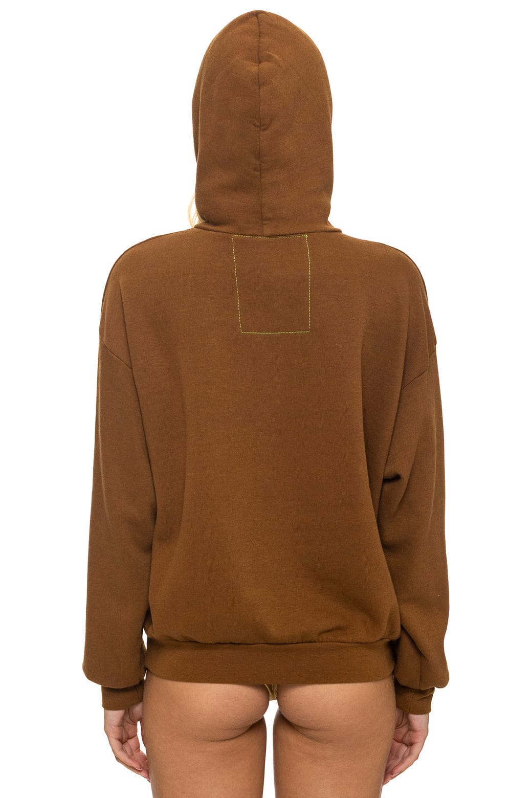 MOUNTAIN STITCH CHEVRON PULLOVER HOODIE RELAXED - CINNAMON - Image 10