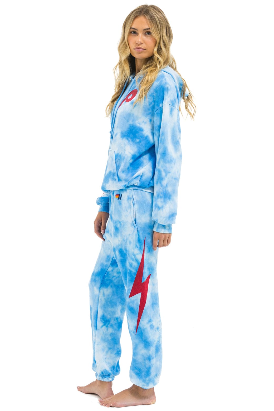 PHILLIES HAND DYED SWEATPANTS - TIE DYE BLUE - Image 3