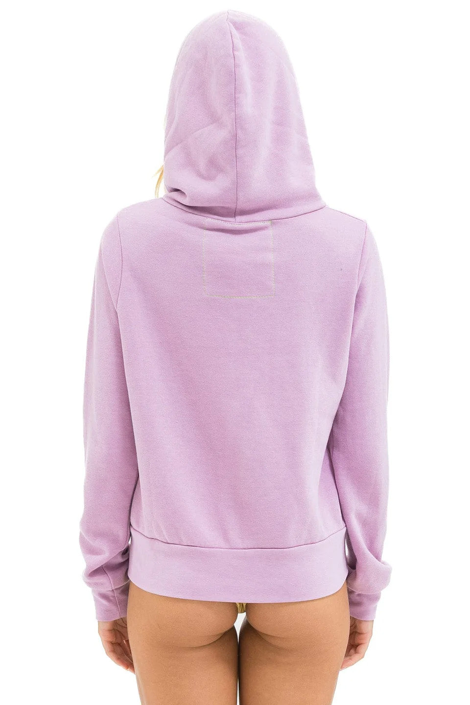 5 STRIPE HOODIE - MAUVE // PINK - Image 2