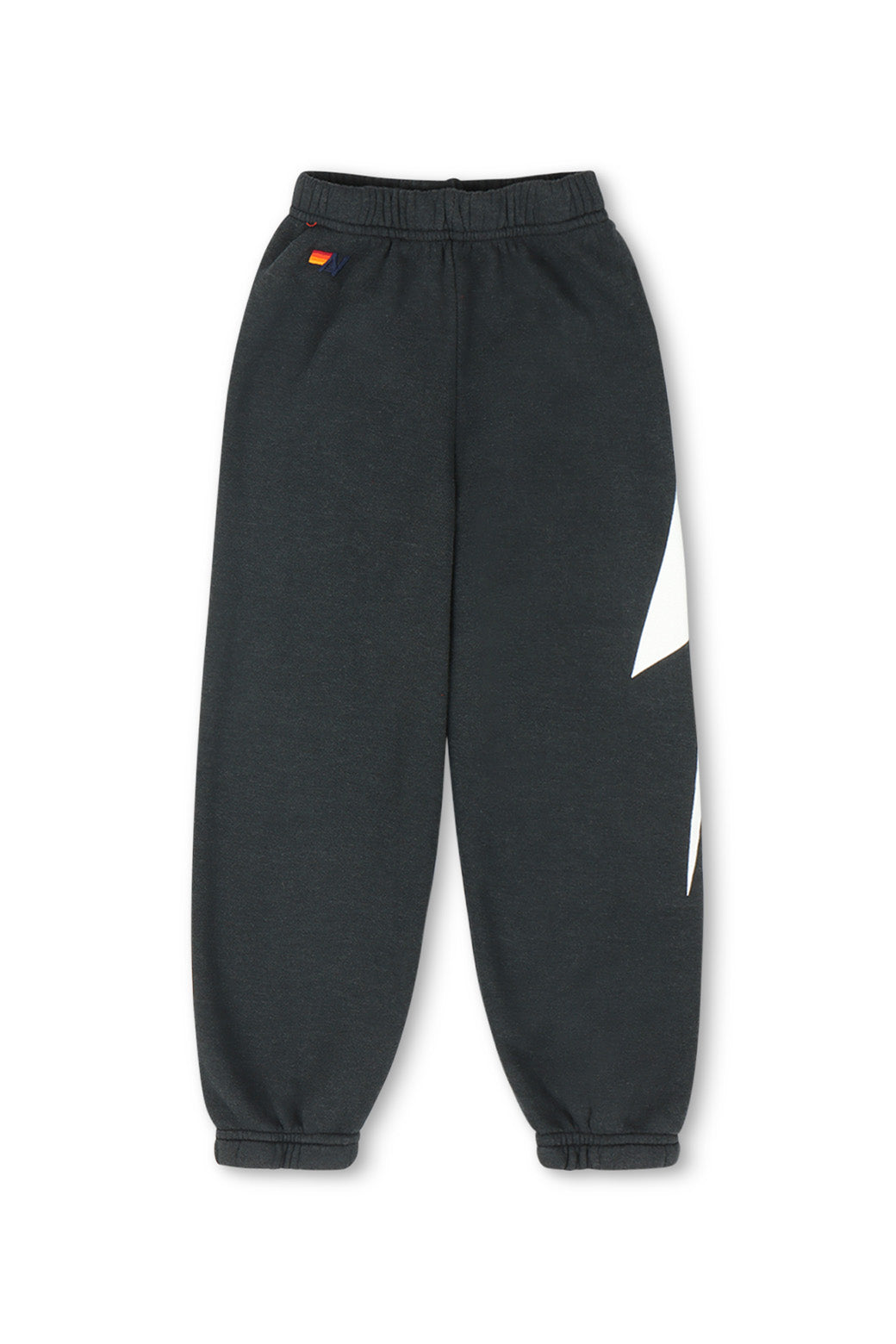 KIDS BOLT PRINT SWEATPANTS - CHARCOAL // WHITE - Image 2