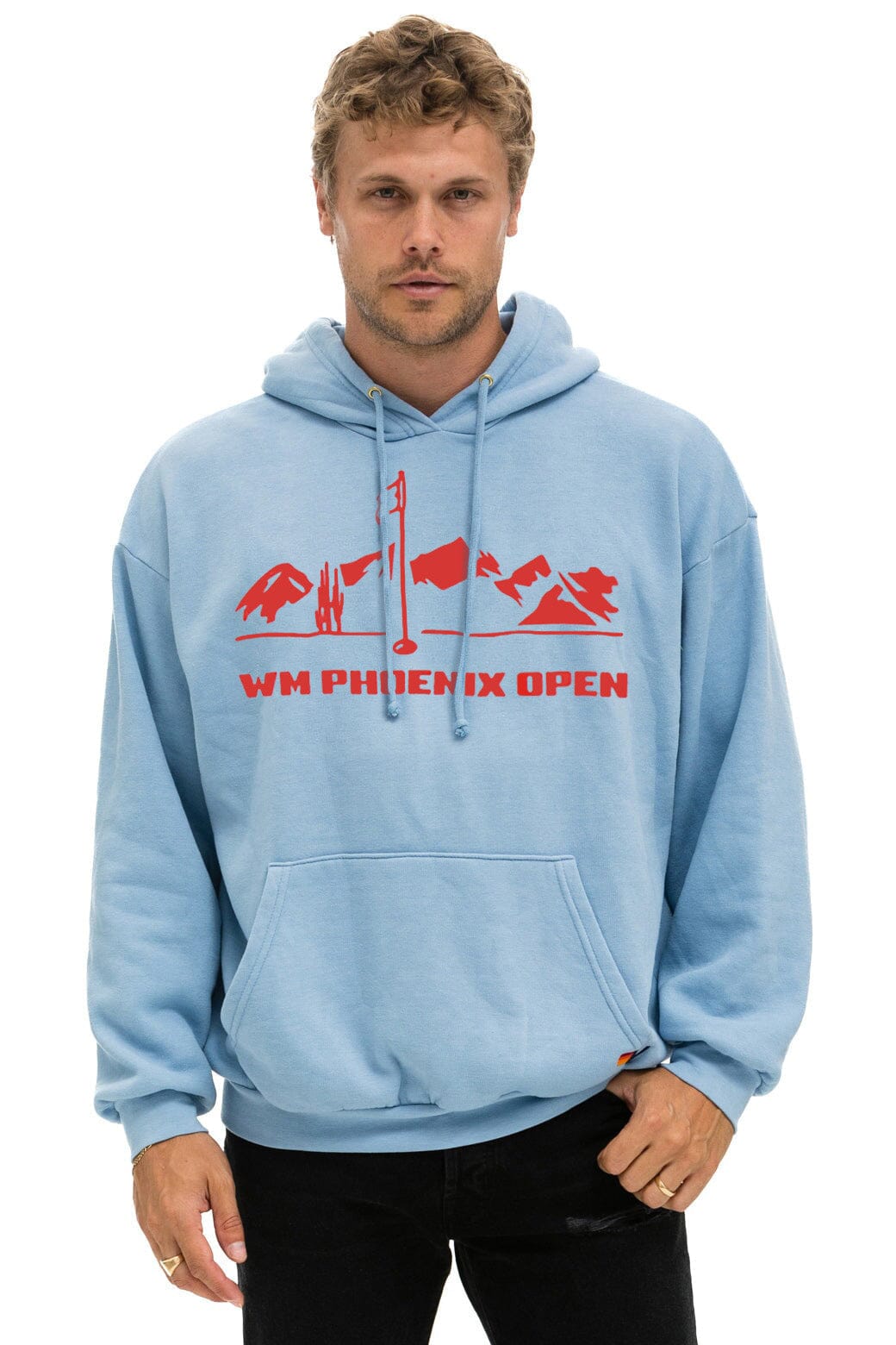 WM PHOENIX OPEN 2025 RELAXED PULLOVER HOODIE - ICE - Image 2