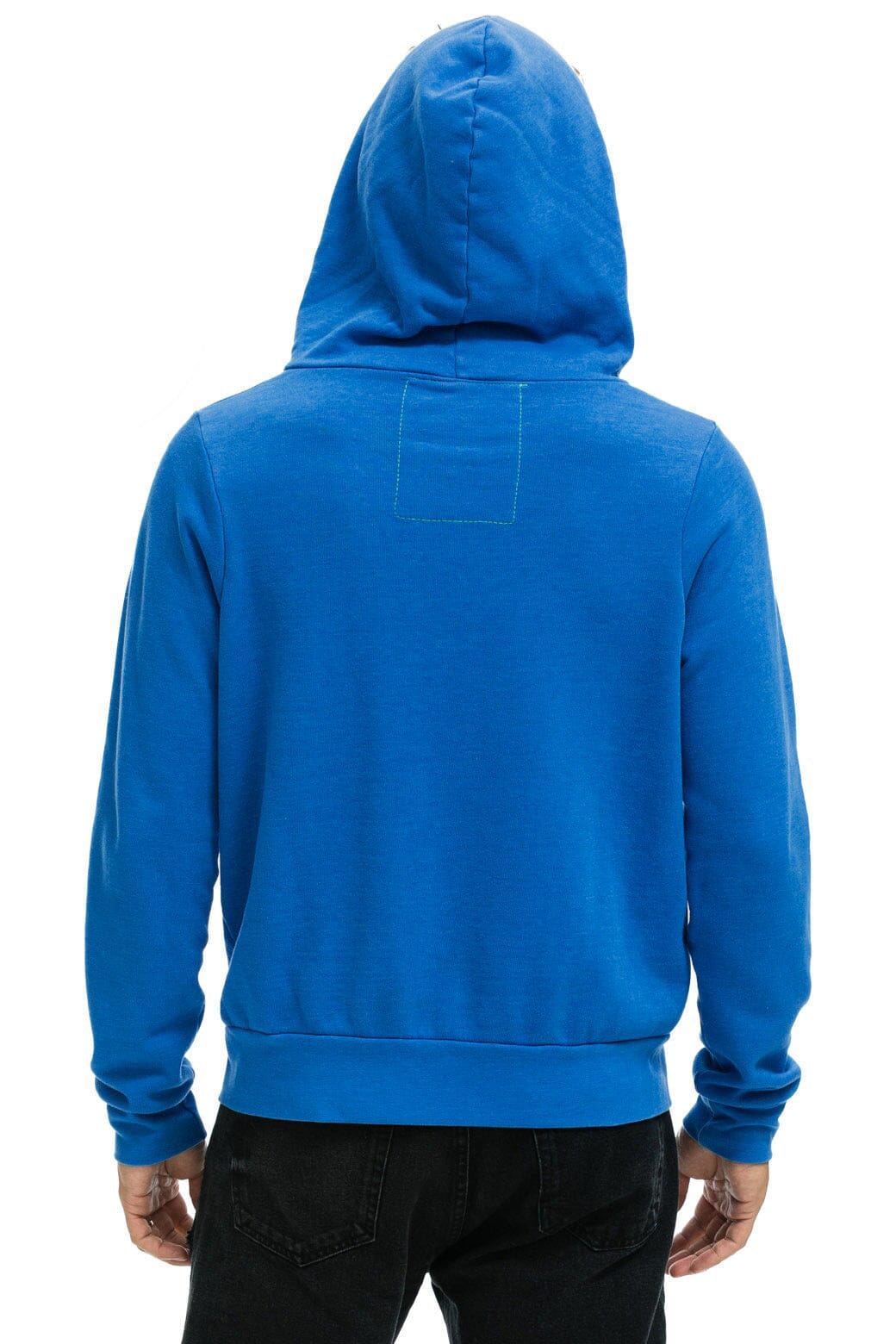 5 STRIPE HOODIE - ADVENTURE BLUE // RAINBOW WHITE - Image 4