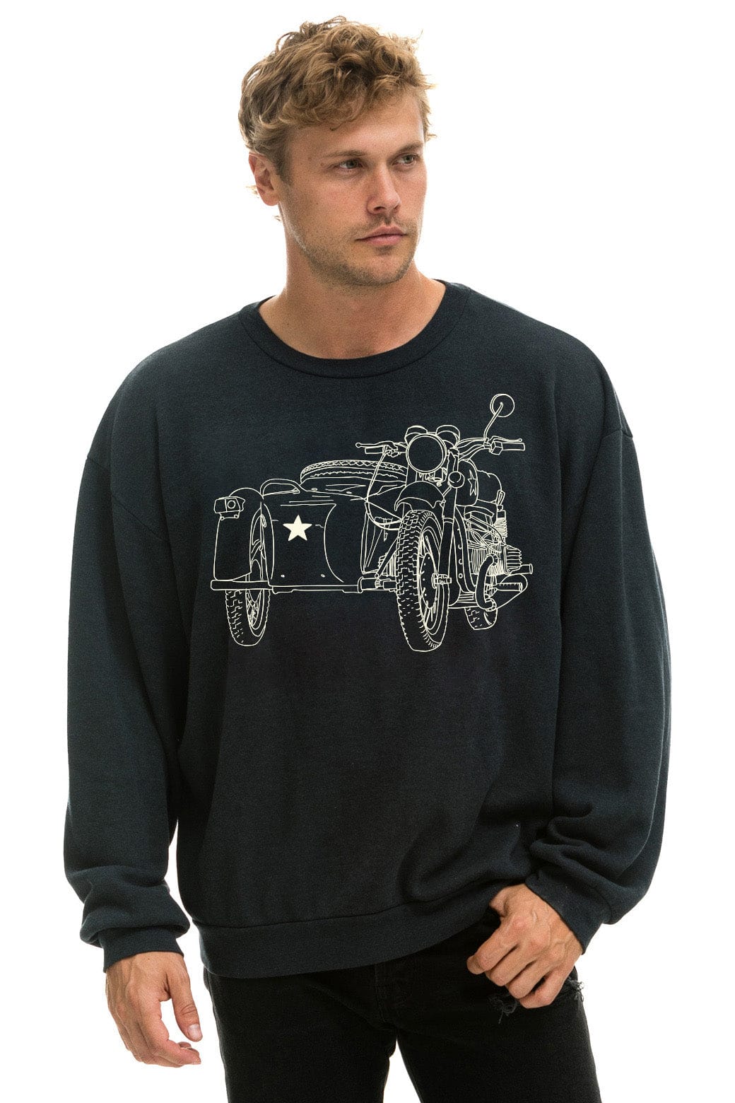 GARDEN STATE CONCERT CREW SWEATSHIRT RELAXED - CHARCOAL - Image 2