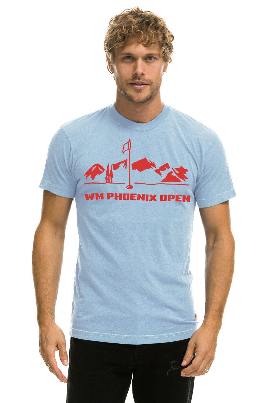 WM PHOENIX OPEN 2025 UNISEX CREW TEE - ICE - Image 2