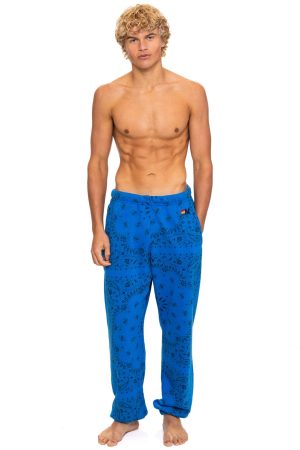 BANDANA SWEATPANTS - ADVENTURE BLUE