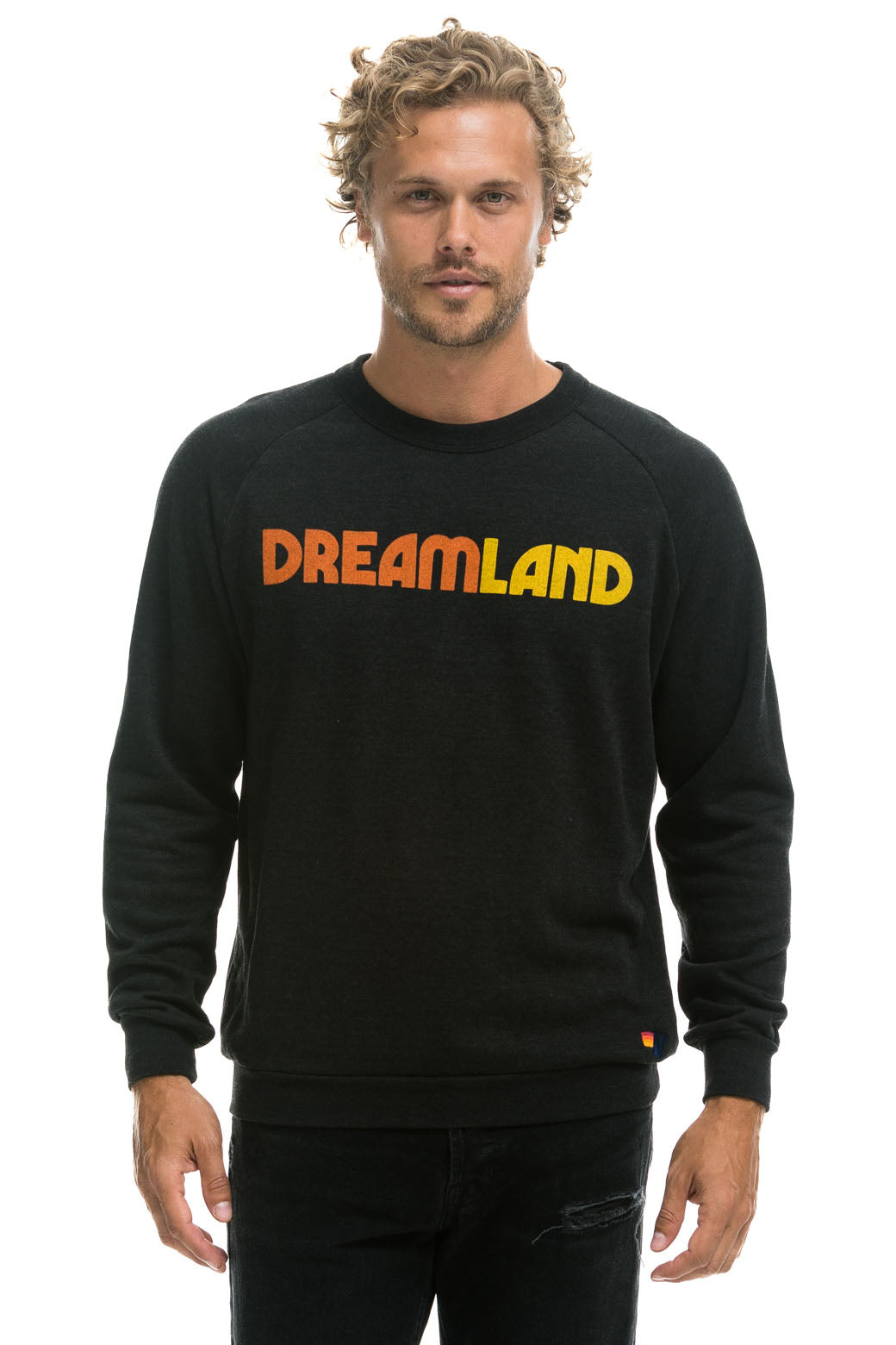 DREAMLAND LOGO CREW SWEATSHIRT - BLACK - Image 2