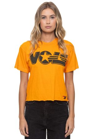 UNIVERSITY OF TENNESSEE VOLS BOYFRIEND TEE - TENNESSEE ORANGE
