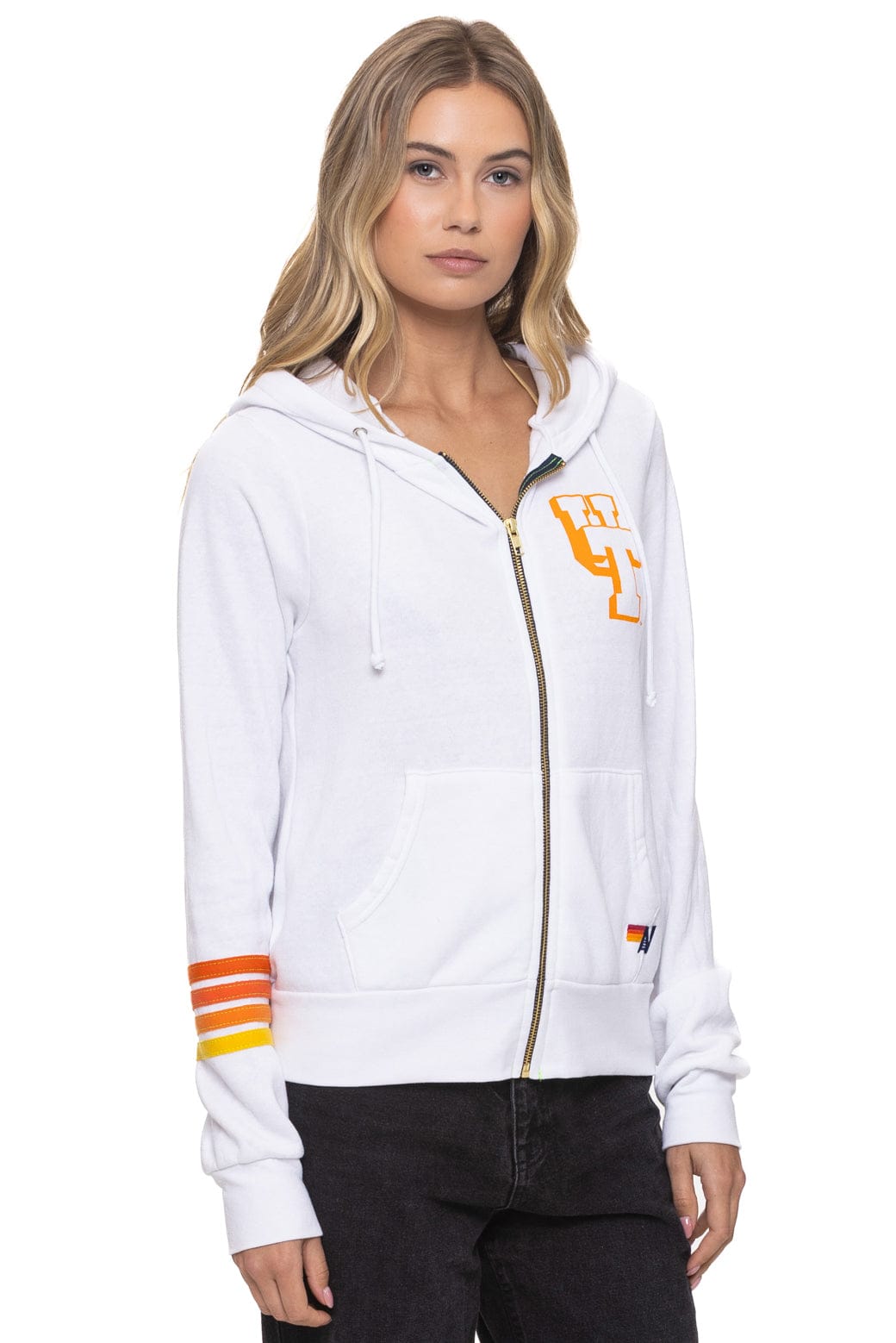 UNIVERSITY OF TENNESSEE SMOKEY ZIP HOODIE - WHITE - Image 4
