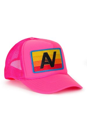 KID'S LOGO RAINBOW VINTAGE FOAM TRUCKER HAT