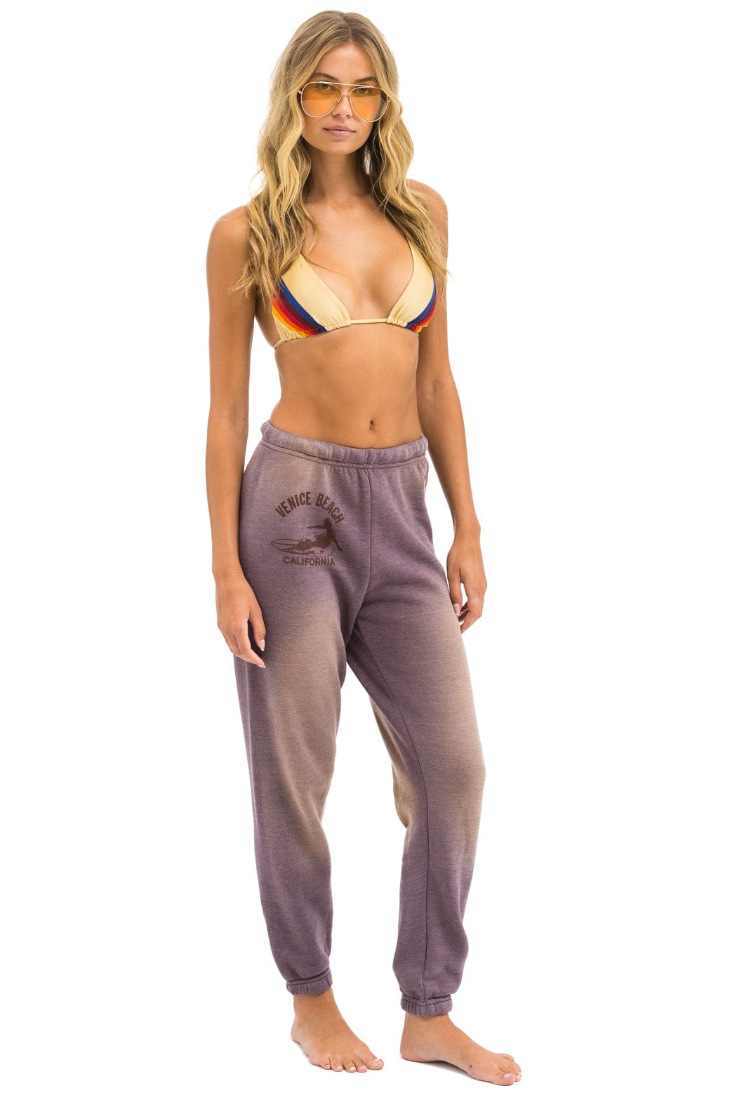 VENICE SURFER SWEATPANTS - FADED MOCHA - Image 2