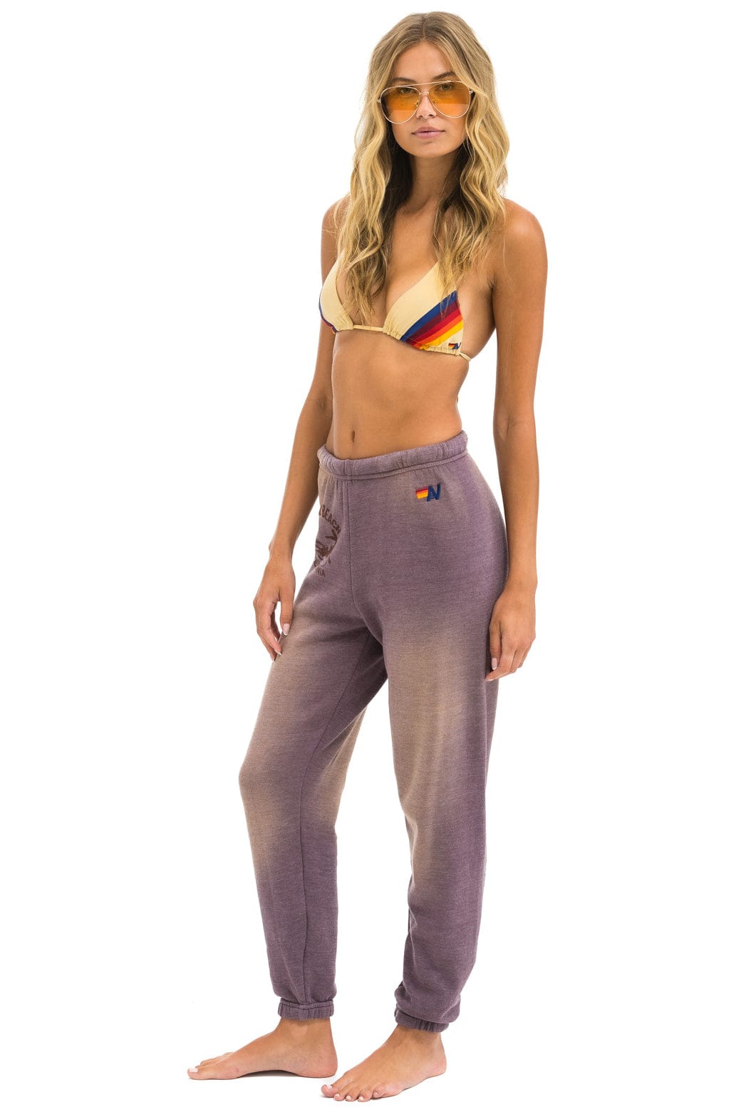 VENICE SURFER SWEATPANTS - FADED MOCHA - Image 3