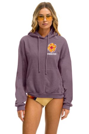 GARDEN STATE CONCERT  PULLOVER HOODIE RELAXED - MOCHA