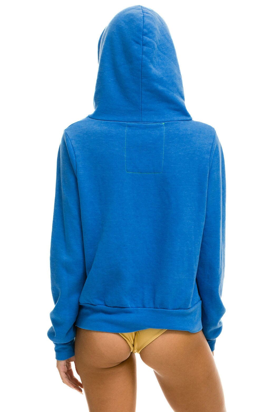 5 STRIPE HOODIE - ADVENTURE BLUE // RAINBOW WHITE - Image 3