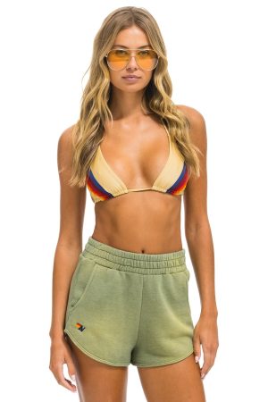 ESSENTIAL POCKET CLUB SHORTS - FADED ARMY