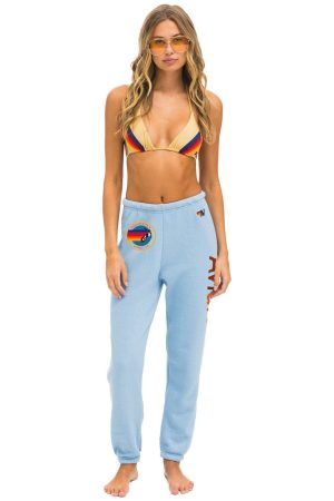 AVIATOR NATION SWEATPANTS - ICE