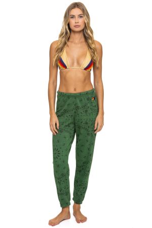 BANDANA SWEATPANTS - PALM