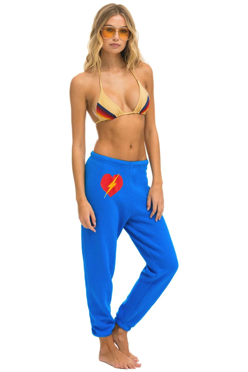 BOLT HEART SWEATPANTS - ADVENTURE BLUE - Image 2