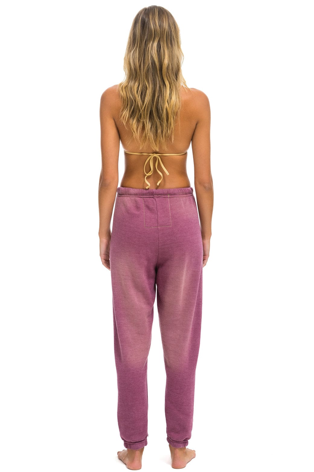 ESSENTIAL SWEATPANTS - FADED BERRY - Image 4