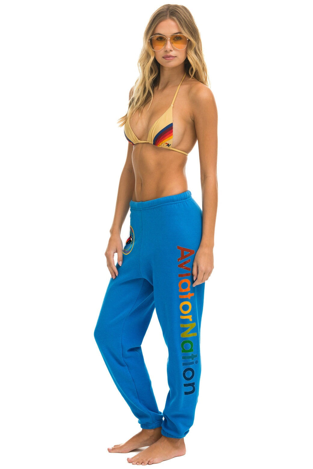 AVIATOR NATION ASPEN SWEATPANTS - OCEAN - Image 2