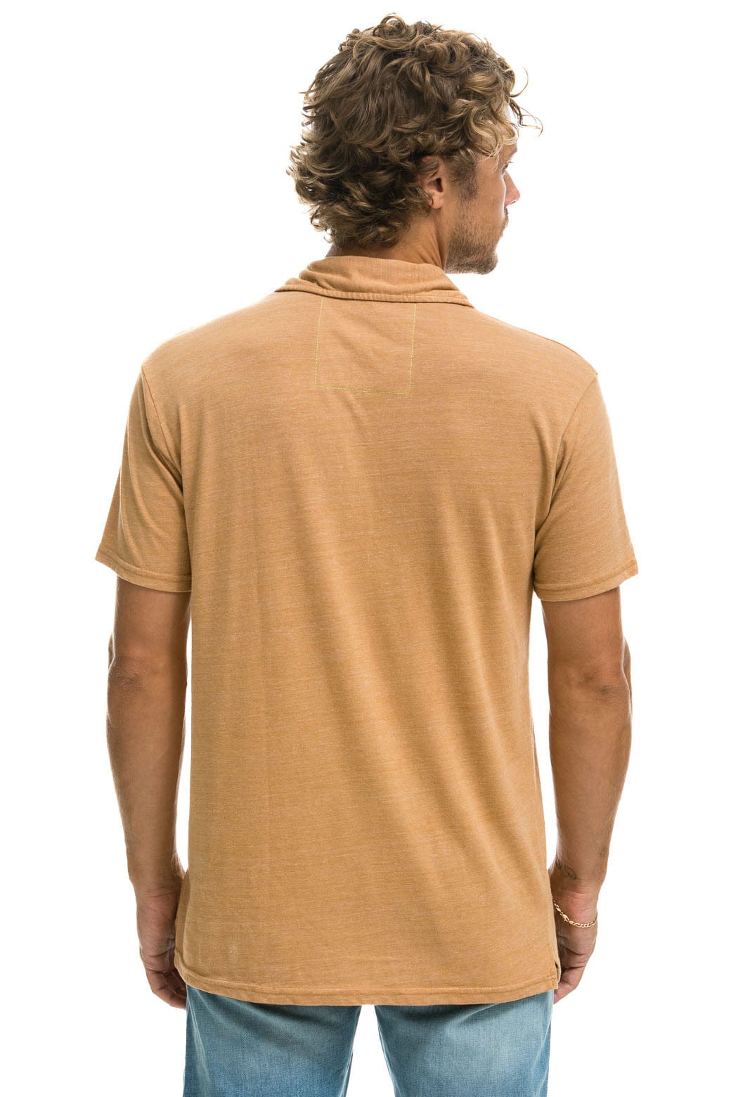 AVIATOR NATION POLO - KHAKI - Image 3