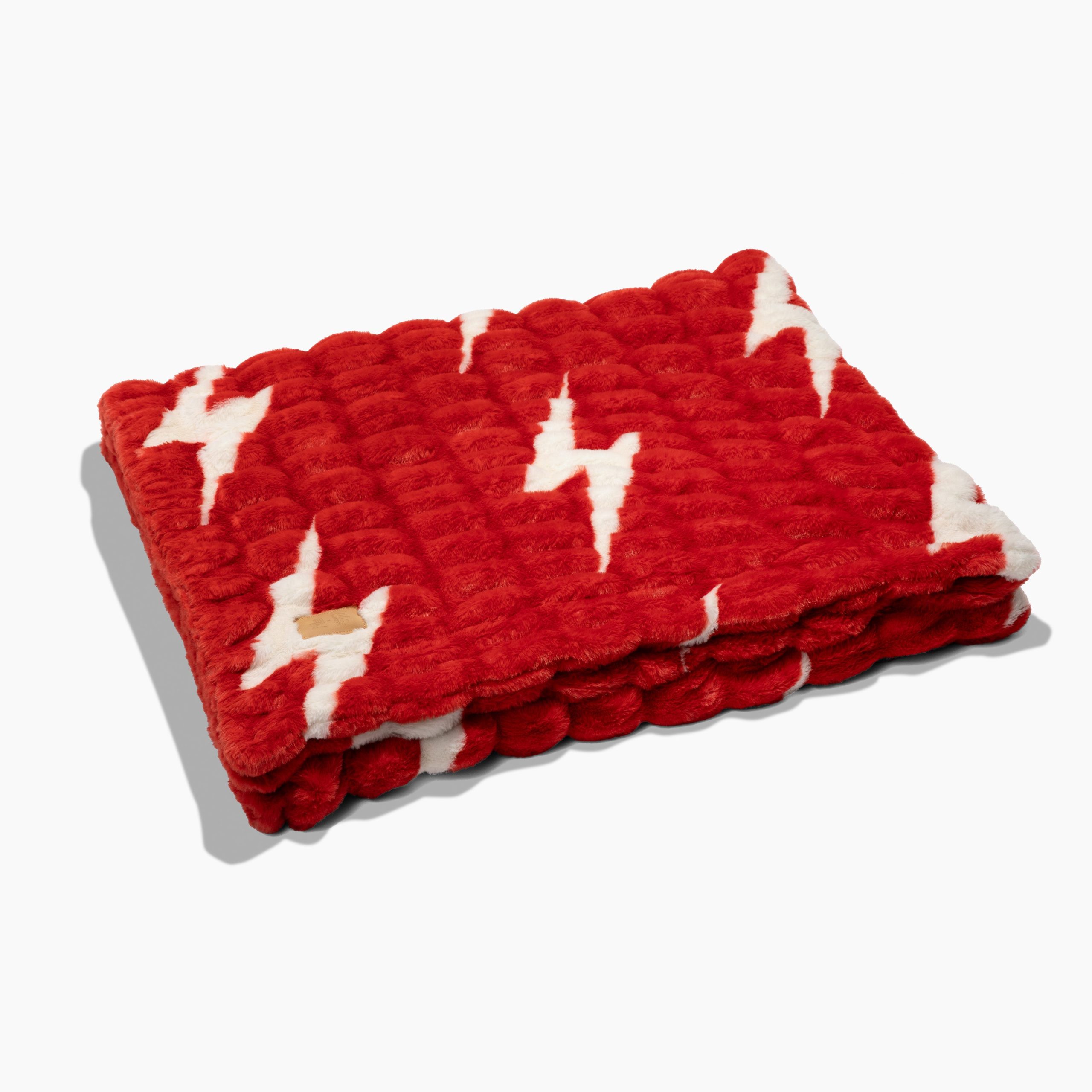 Aviator Nation x Lola Blanket - Red // White Bolt - Image 4