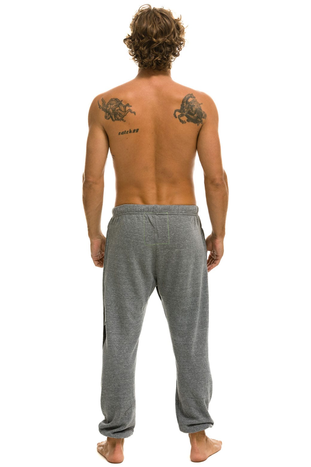 BOLT SWEATPANTS - HEATHER GREY - Image 3