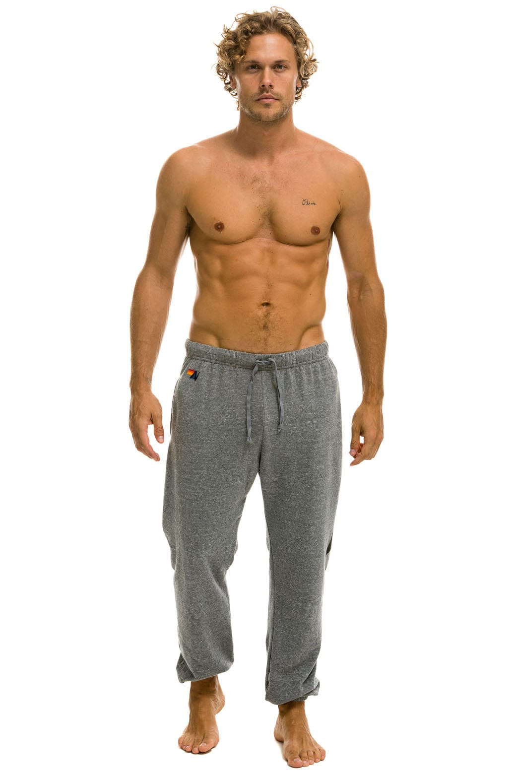BOLT SWEATPANTS - HEATHER GREY - Image 2