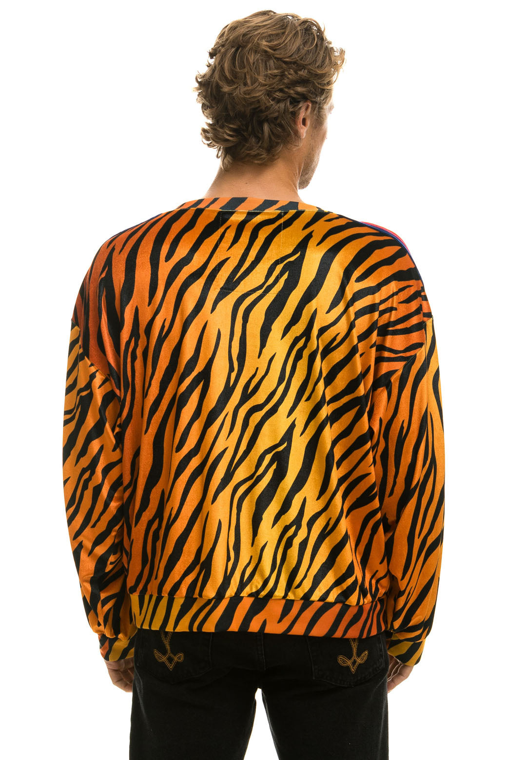 CLASSIC VELVET RELAXED SWEATSHIRT - TIGER - Image 10