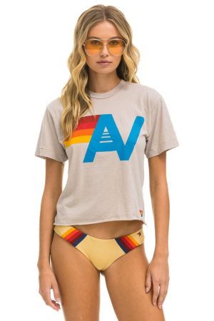 LOGO BOYFRIEND TEE - SAND