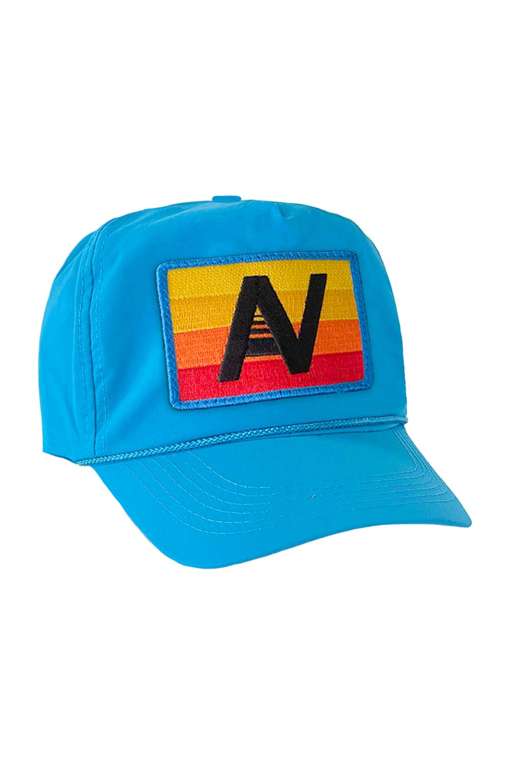 LOGO RAINBOW - VINTAGE NYLON TRUCKER HAT - Image 8