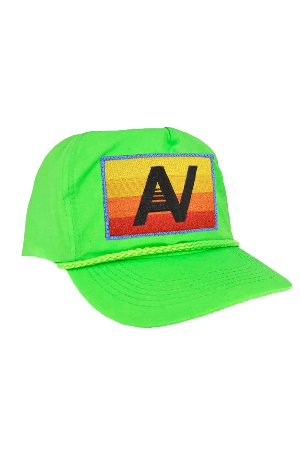 LOGO RAINBOW - VINTAGE NYLON TRUCKER HAT - Image 10