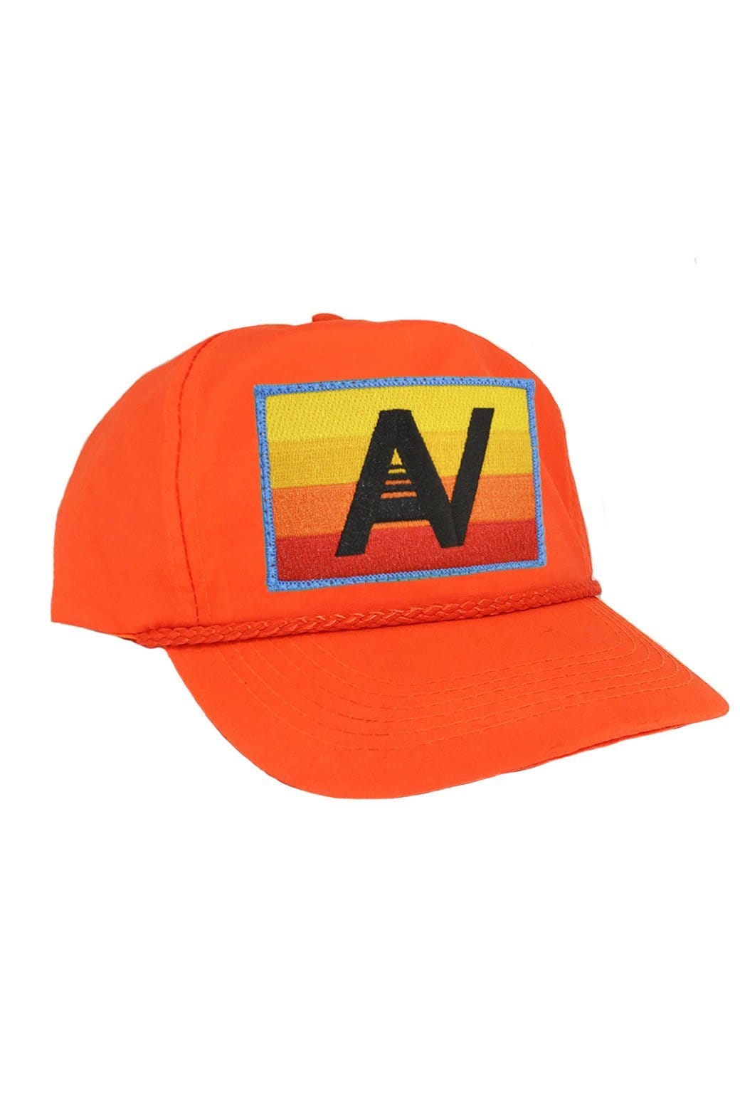 LOGO RAINBOW - VINTAGE NYLON TRUCKER HAT - Image 9