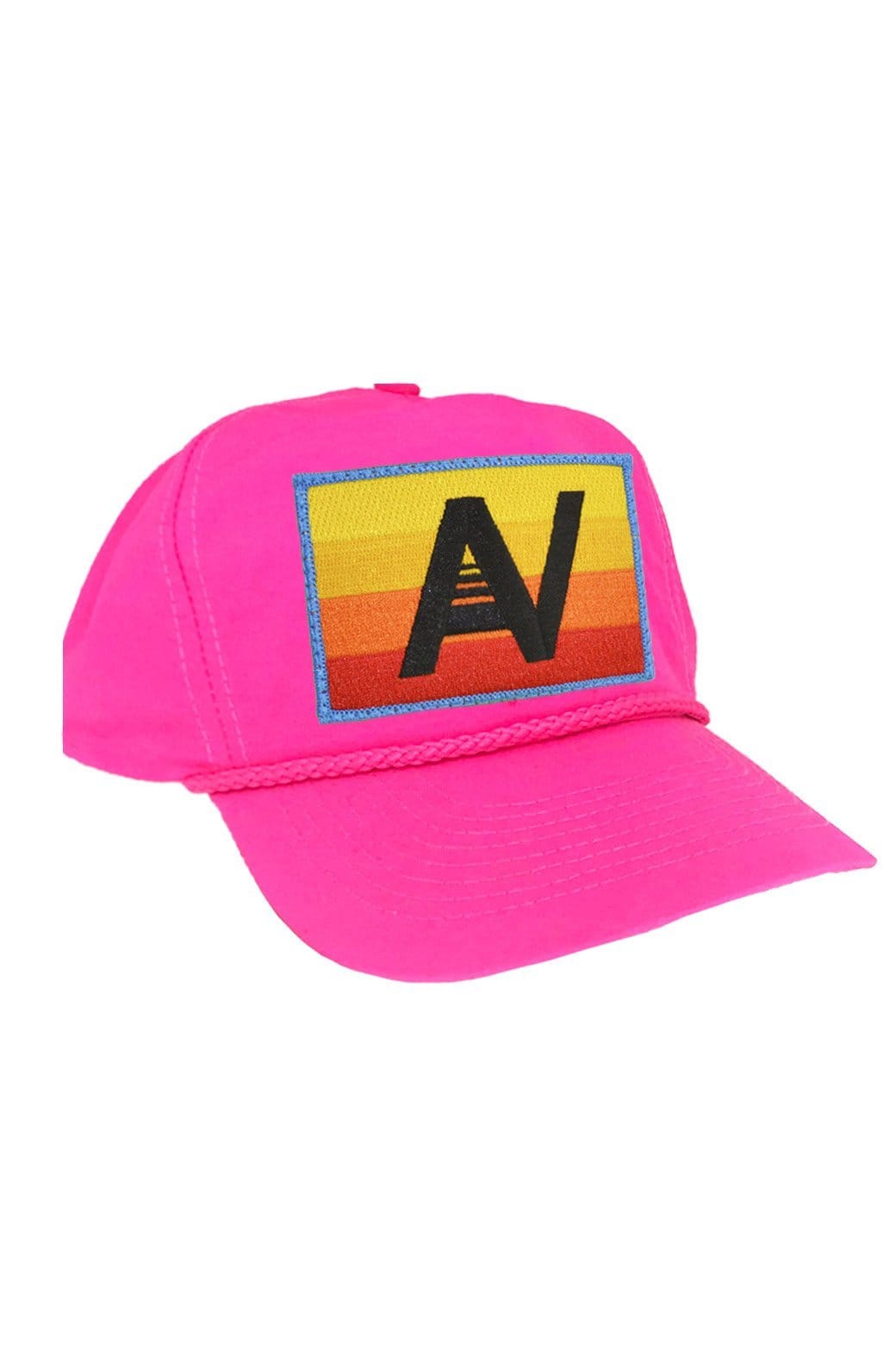 LOGO RAINBOW - VINTAGE NYLON TRUCKER HAT - Image 11