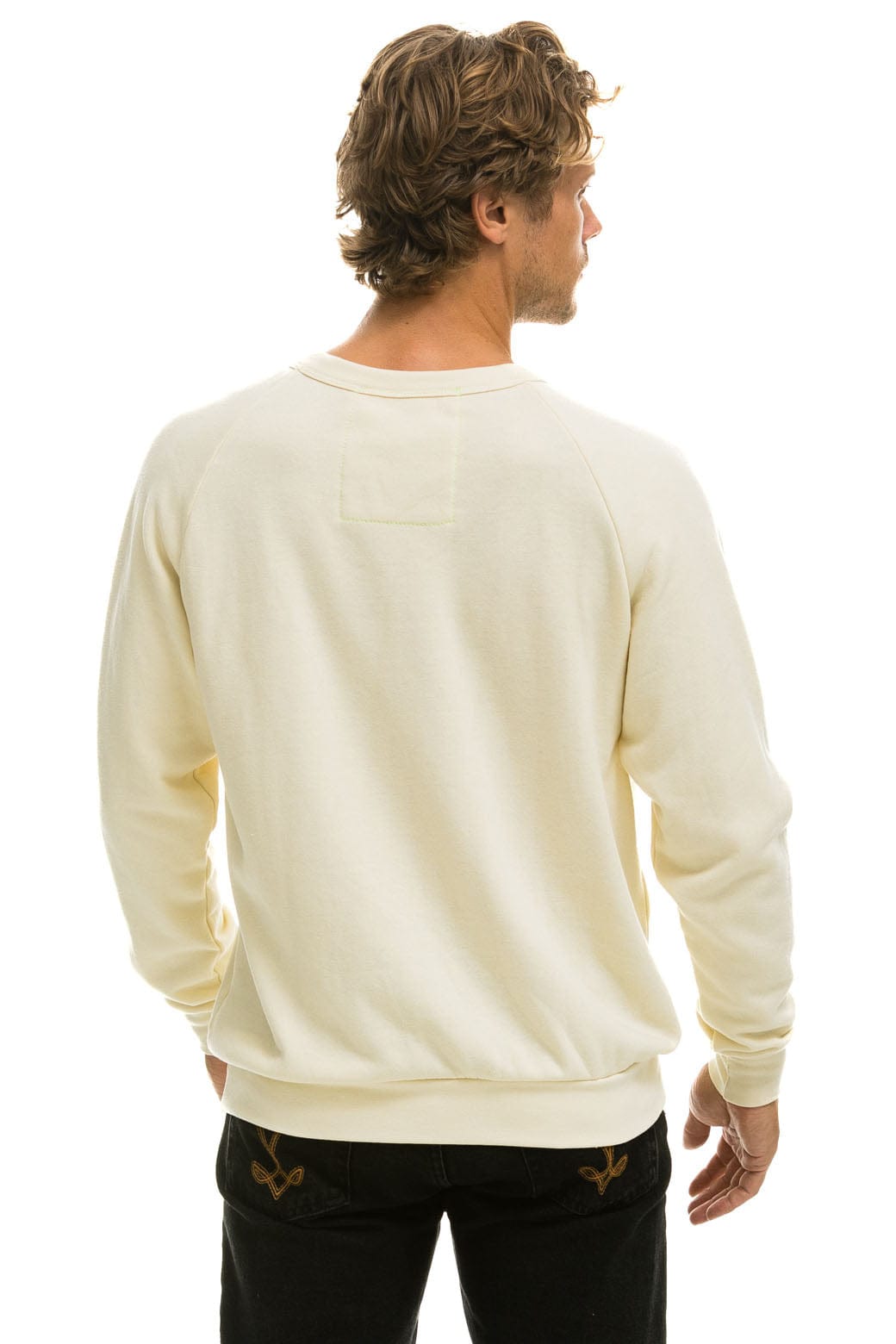 LOGO SWEATSHIRT - VINTAGE WHITE - Image 6