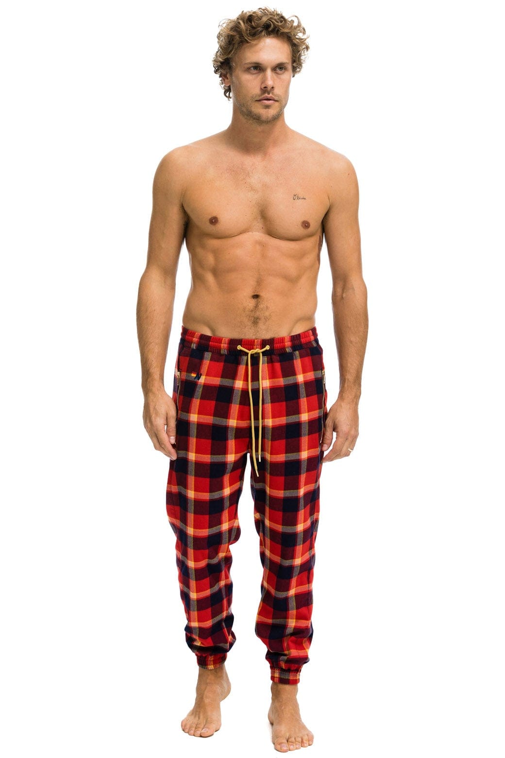 UNISEX PLAID LODGE PANT - RUGBY PLAID - Image 9