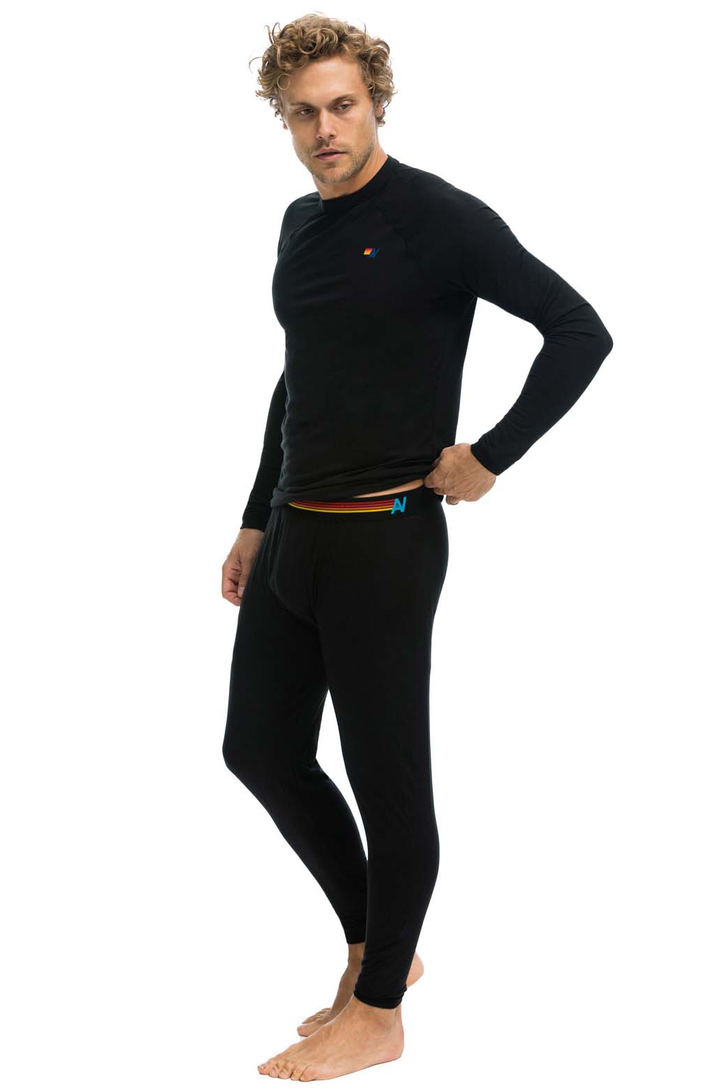 MICRO MODAL BASE LAYER BOTTOM - BLACK - Image 2