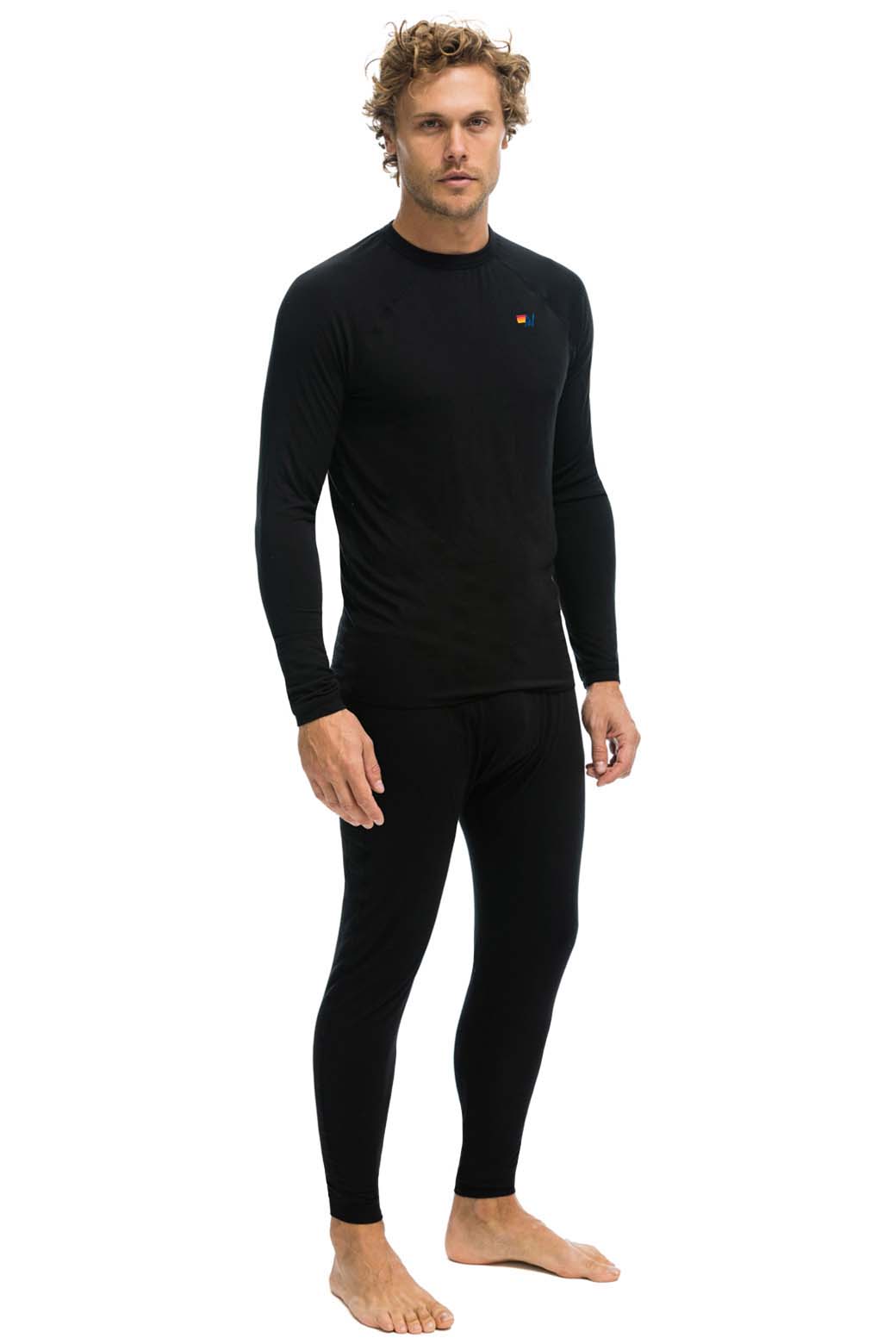 MICRO MODAL BASE LAYER BOTTOM - BLACK - Image 4