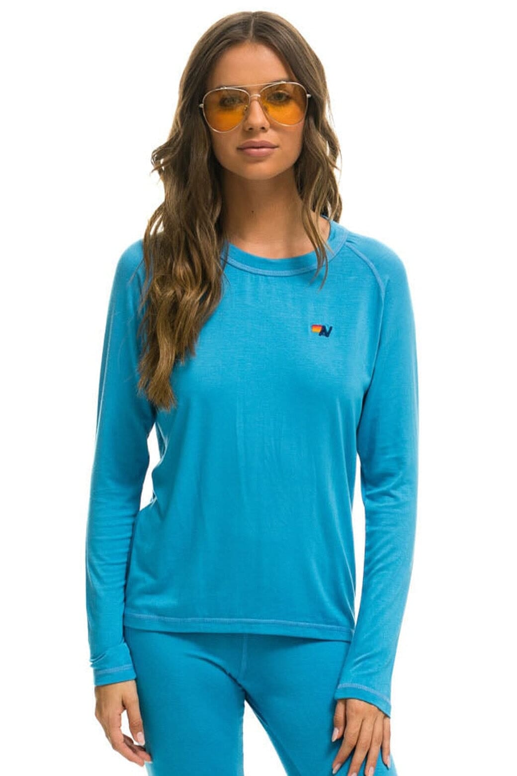 MICRO MODAL BASE LAYER TOP - OCEAN - Image 3