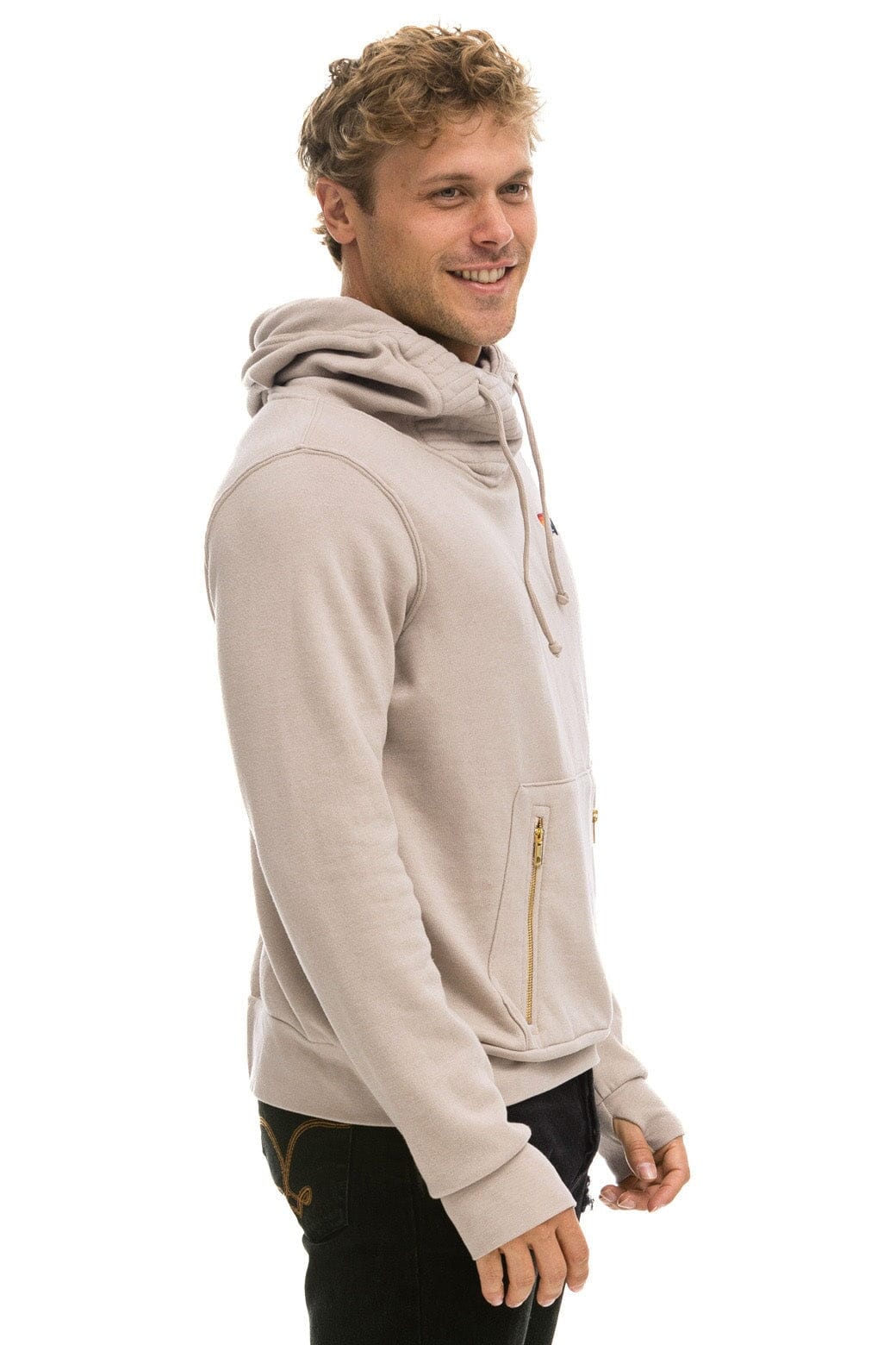 NINJA PULLOVER HOODIE - SAND - Image 6