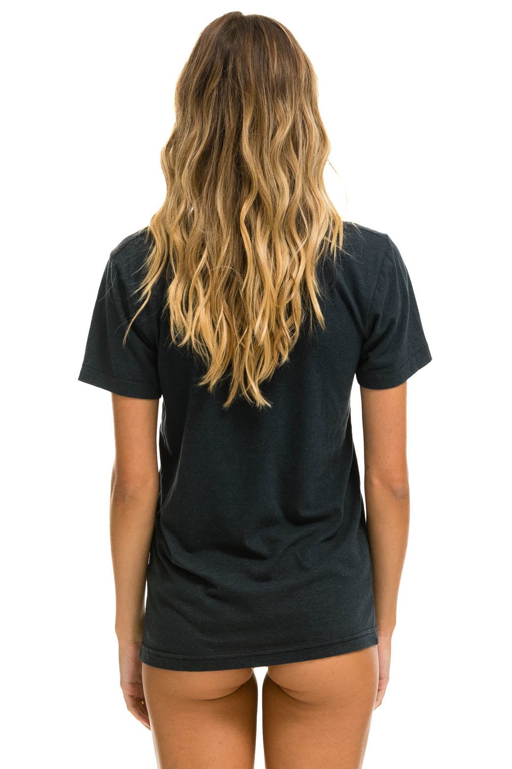 RIDE LOGO TEE - CHARCOAL - Image 4