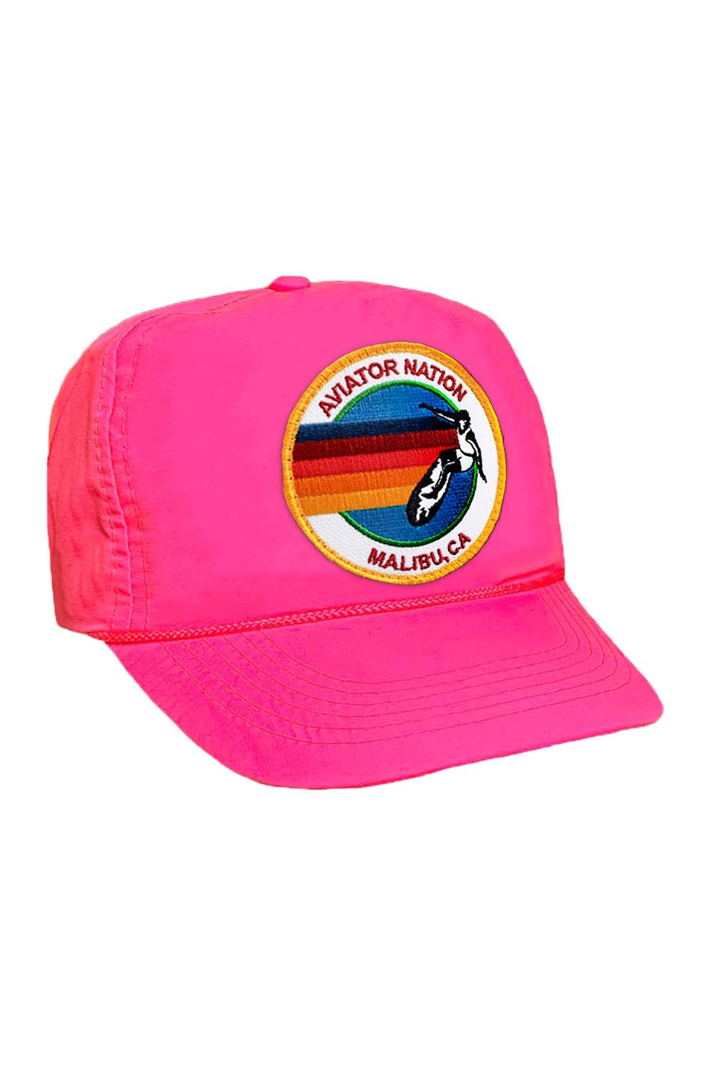 SIGNATURE MALIBU VINTAGE NYLON TRUCKER HAT - Image 8