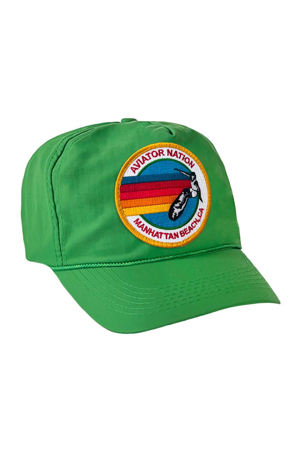 SIGNATURE MANHATTAN BEACH VINTAGE NYLON TRUCKER HAT - Image 4